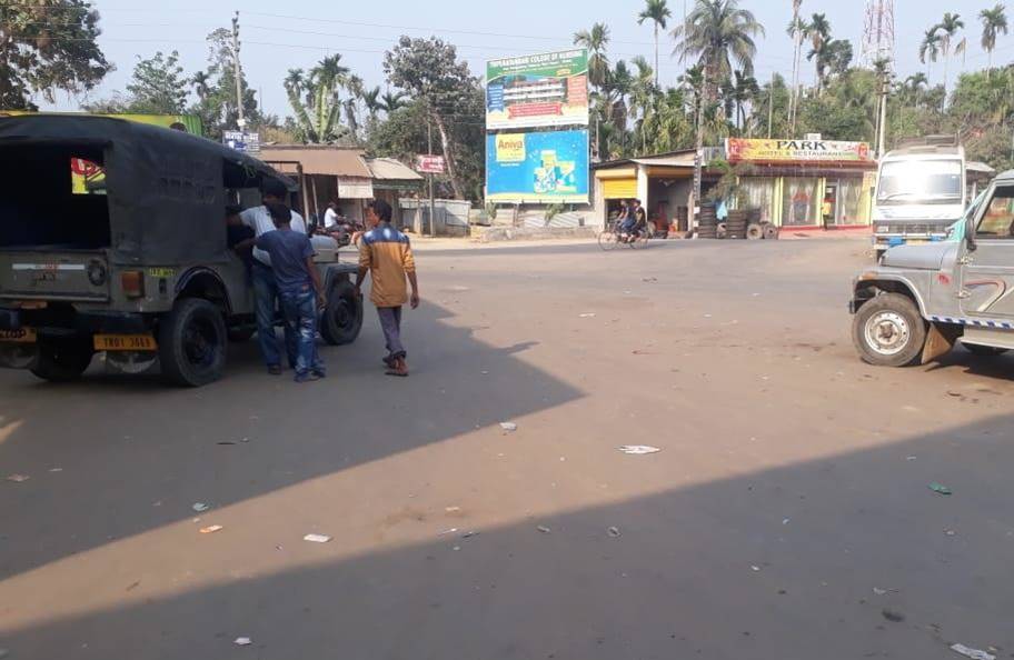 Billboard - Motor stand, Bishalgarh, Tripura Billboard - Motor stand, Bishalgarh, Tripura