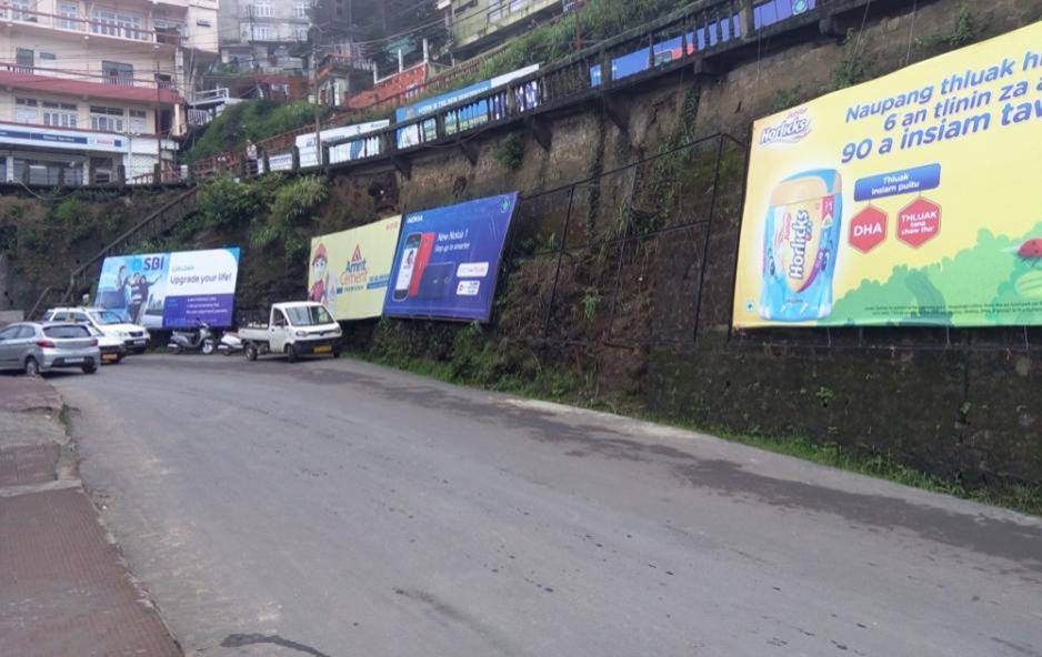Billboard - Bankawng, Aizawl, Mizoram Billboard - Bankawng, Aizawl, Mizoram