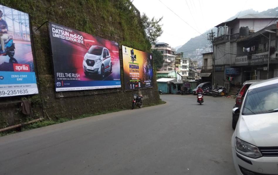 Billboard - Bankawng opp. UTI, Aizawl, Mizoram Billboard - Bankawng opp. UTI, Aizawl, Mizoram