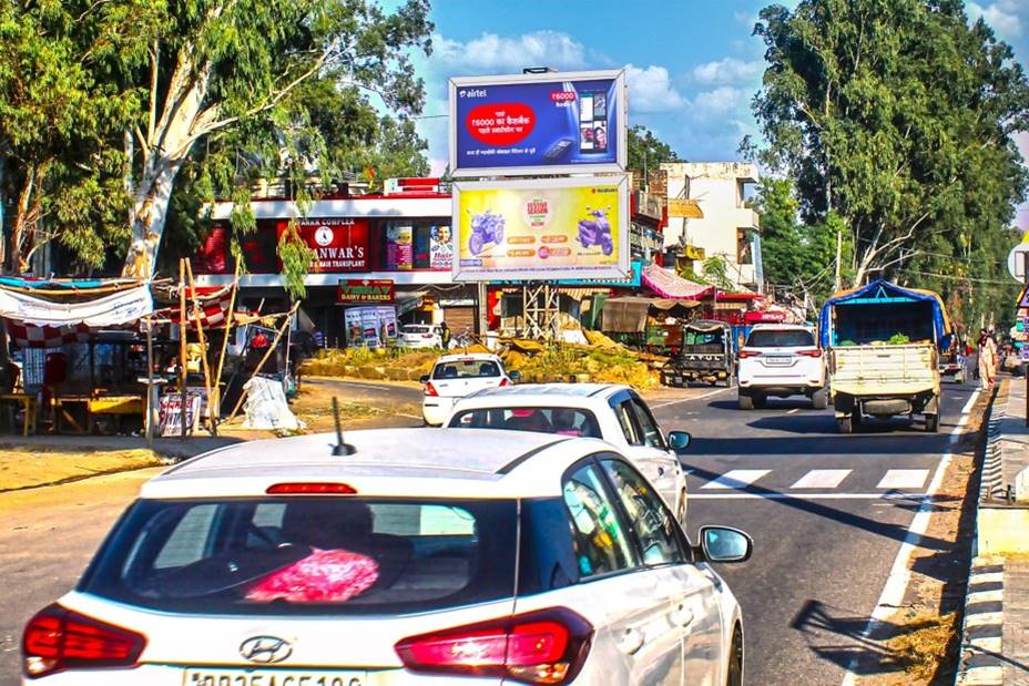 Unipole - Mamoon Chowk, Pathankot, Punjab Unipole - Mamoon Chowk, Pathankot, Punjab