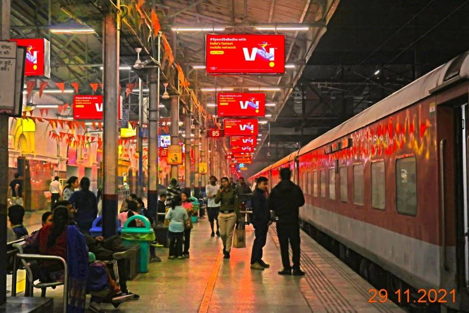Glow Sign (Back To Back) - Railway Station, Amritsar, Punjab Glow Sign (Back To Back) - Railway Station, Amritsar, Punjab