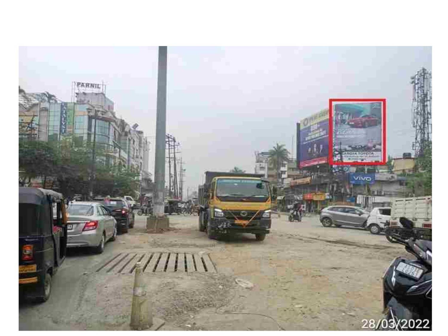 Billboard - Zoo road Tiniali facing Commerce, Guwahati, Assam Billboard - Zoo road Tiniali facing Commerce, Guwahati, Assam