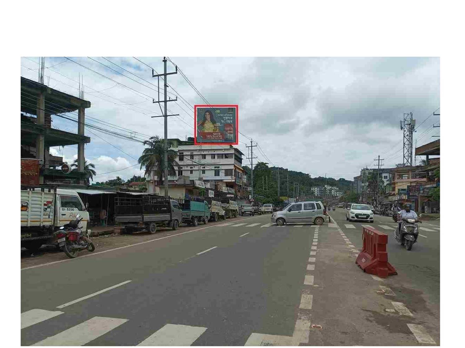 Billboard - Narengi Tiniali Circle opposite LG Towers facing Chandrapur, Guwahati, Assam Billboard - Narengi Tiniali Circle opposite LG Towers facing Chandrapur, Guwahati, Assam