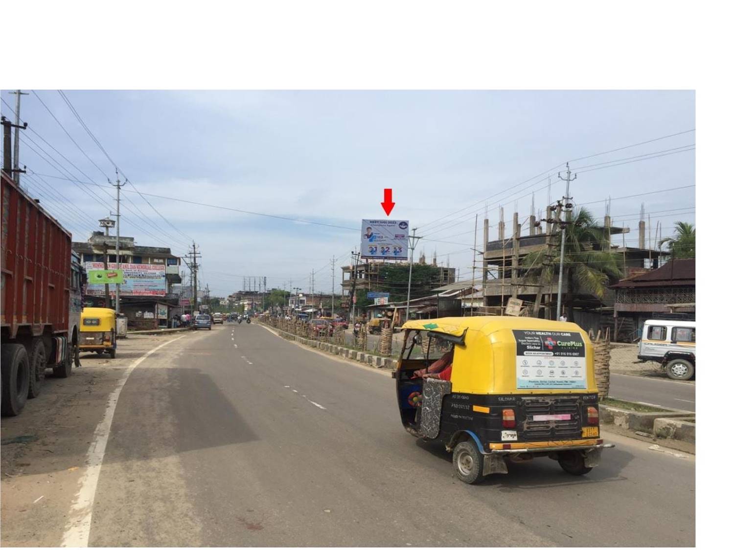 Billboard - India Club, Silchar, Assam Billboard - India Club, Silchar, Assam
