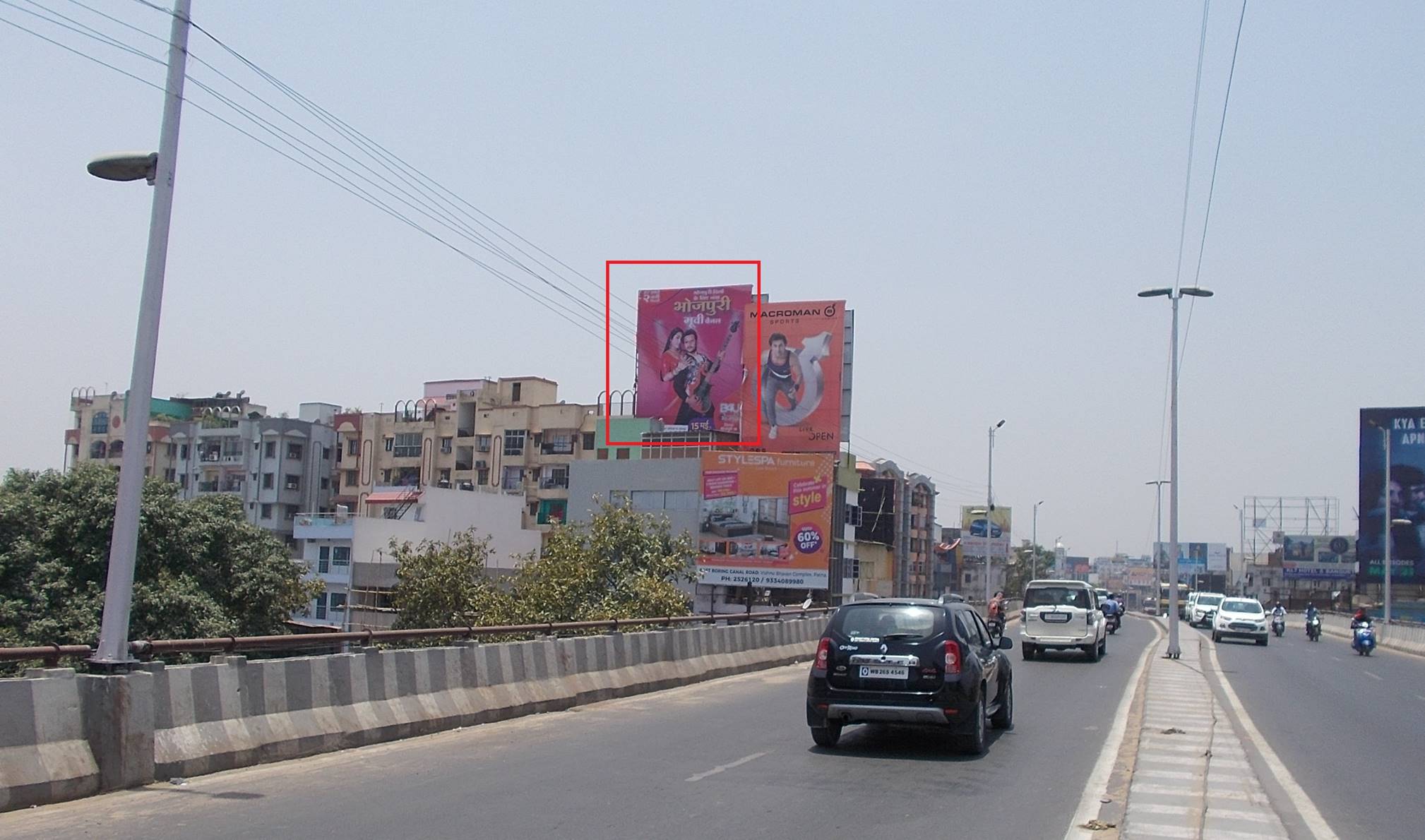 Billboard Chriyatarh FOB Main Road Chriyatarh Fly over DN Patna Bihar Billboard Chriyatarh FOB Main Road Chriyatarh Fly over DN Patna Bihar
