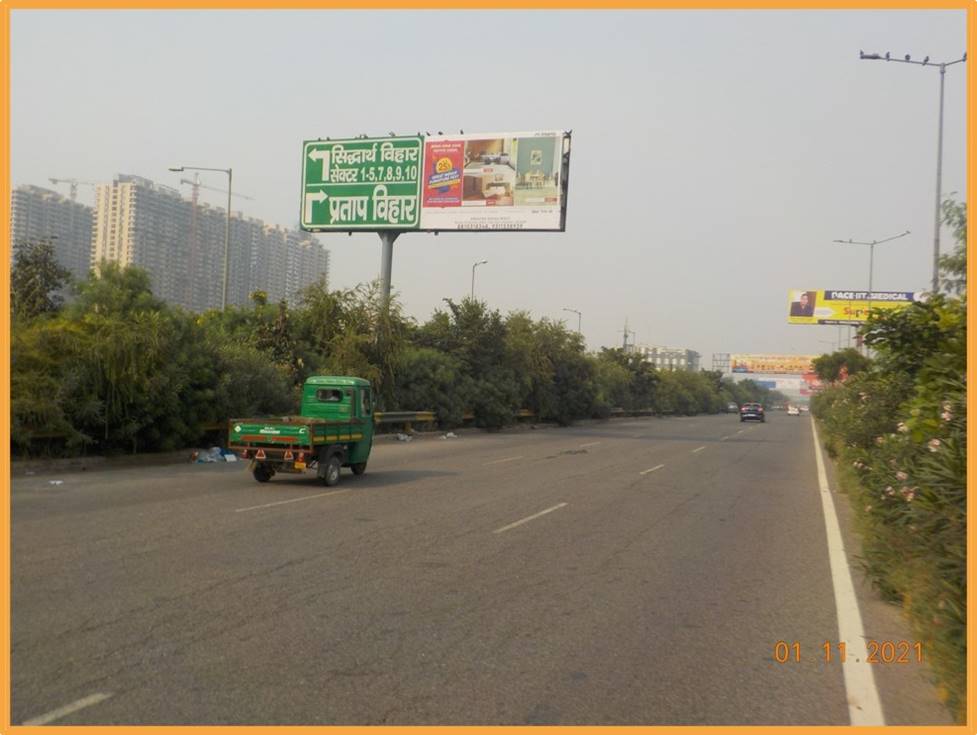 Unipole Pratap Vihar To Tigri Round About Ghaziabad Delhi (NCR) Unipole Pratap Vihar To Tigri Round About Ghaziabad Delhi (NCR)