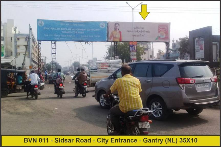 Gantry - Sidsar Road, Bhavnagar, Gujarat Gantry - Sidsar Road, Bhavnagar, Gujarat