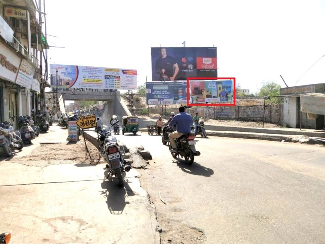 Billboard - Raj Under Bridge Facing Mega Mall, Surendranagar, Gujarat Billboard - Raj Under Bridge Facing Mega Mall, Surendranagar, Gujarat