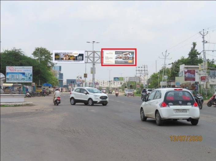 Cantilever Unipole - Airport Circle to Harni Lake, Vadodara, Gujarat Cantilever Unipole - Airport Circle to Harni Lake, Vadodara, Gujarat