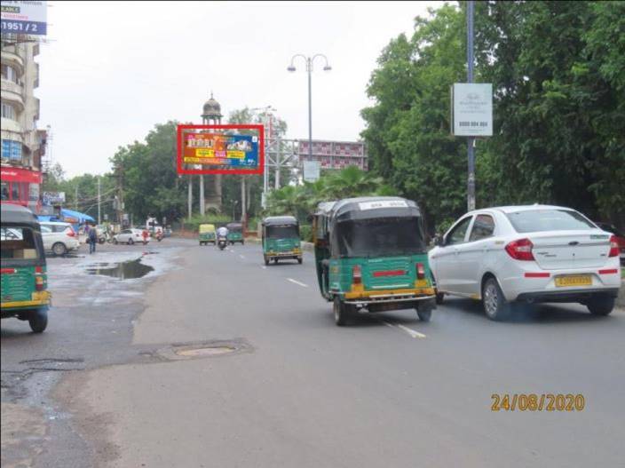 Cantilever Unipole - Kalaghoda Circle to Railway Station, Vadodara, Gujarat Cantilever Unipole - Kalaghoda Circle to Railway Station, Vadodara, Gujarat