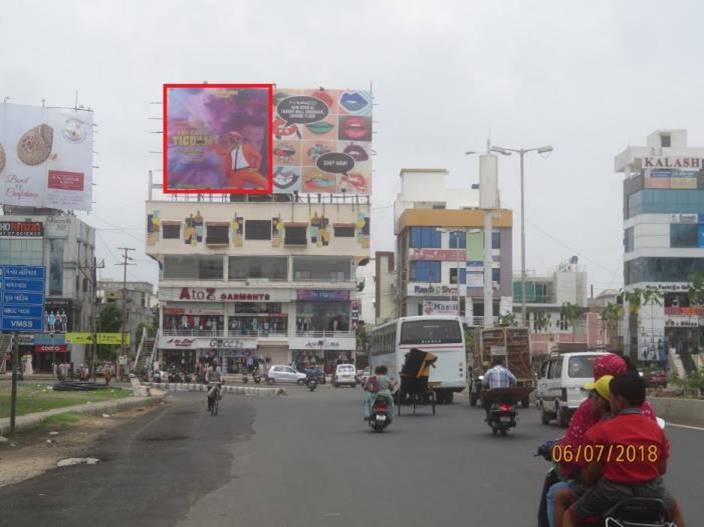 Billboard - Sangam to Karelibaug Muktanand, Vadodara, Gujarat Billboard - Sangam to Karelibaug Muktanand, Vadodara, Gujarat