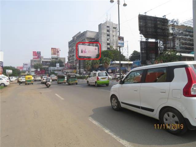Billboard - Railway Station Road To GEB Circle Alkapuri, Vadodara, Gujarat Billboard - Railway Station Road To GEB Circle Alkapuri, Vadodara, Gujarat