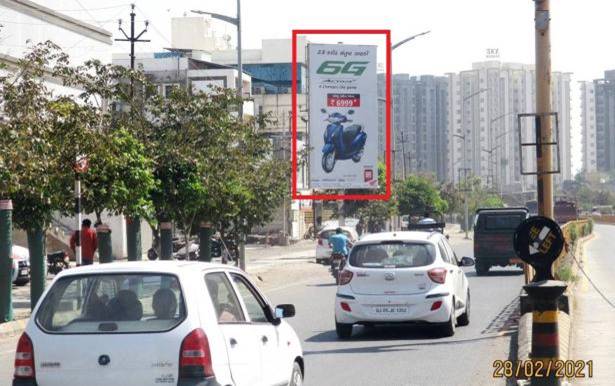 Billboard - Ambedkar Chowk, Rajkot, Gujarat Billboard - Ambedkar Chowk, Rajkot, Gujarat