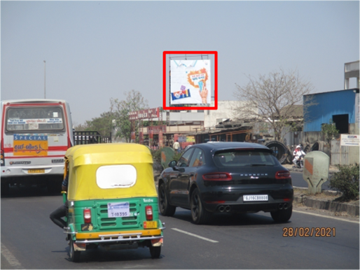 Billboard - Shapar Road, Rajkot, Gujarat Billboard - Shapar Road, Rajkot, Gujarat