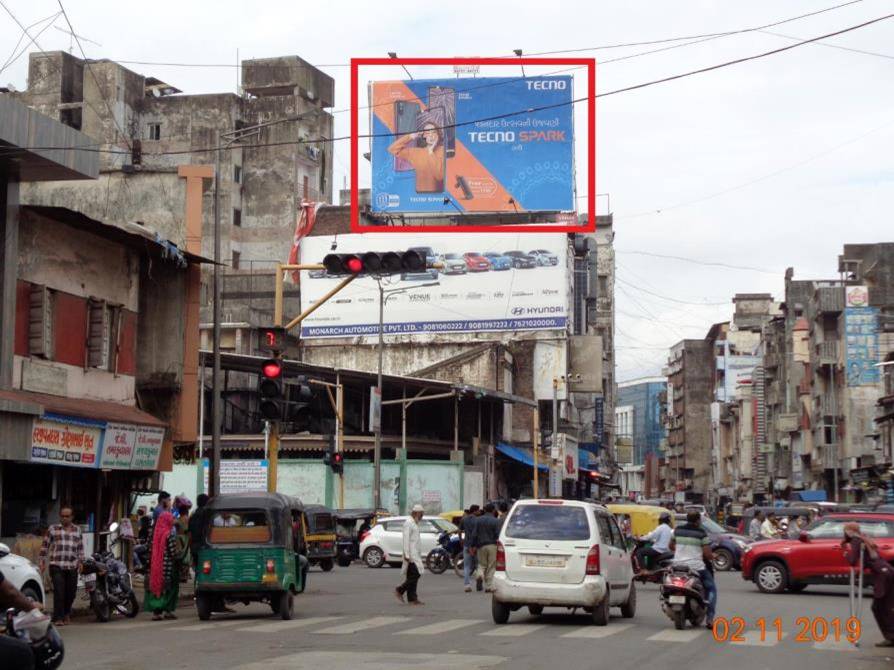 Billboard - Rajmarg, Bhagal Circle, Surat, Gujarat Billboard - Rajmarg, Bhagal Circle, Surat, Gujarat