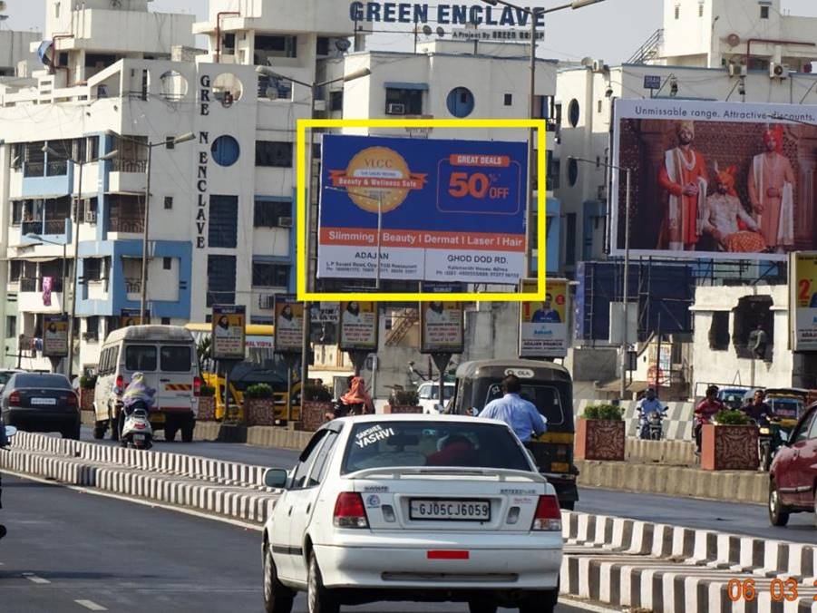 Billboard - Sardar Bridge, Surat, Gujarat Billboard - Sardar Bridge, Surat, Gujarat