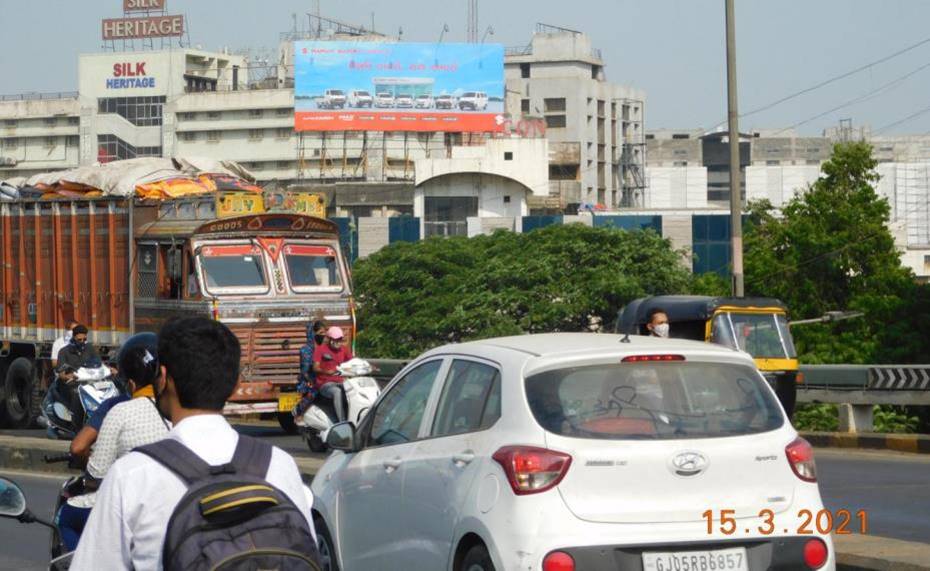 Billboard - Ring Road Flyover, Surat, Gujarat Billboard - Ring Road Flyover, Surat, Gujarat