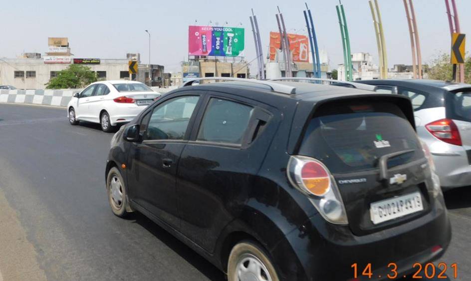 Billboard - Gujarat Gas Circle, Surat, Gujarat Billboard - Gujarat Gas Circle, Surat, Gujarat