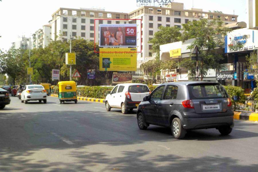 Billboard - Judges Bunglow Road, Ahmedabad, Gujarat Billboard - Judges Bunglow Road, Ahmedabad, Gujarat