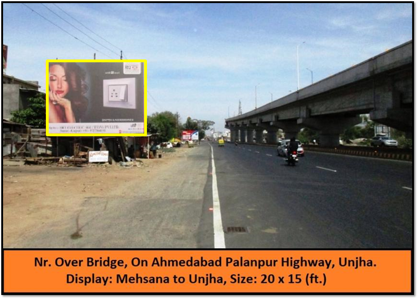 Billboard - Ahmedabad-palanpur highway, Unjha, Gujarat Billboard - Ahmedabad-palanpur highway, Unjha, Gujarat