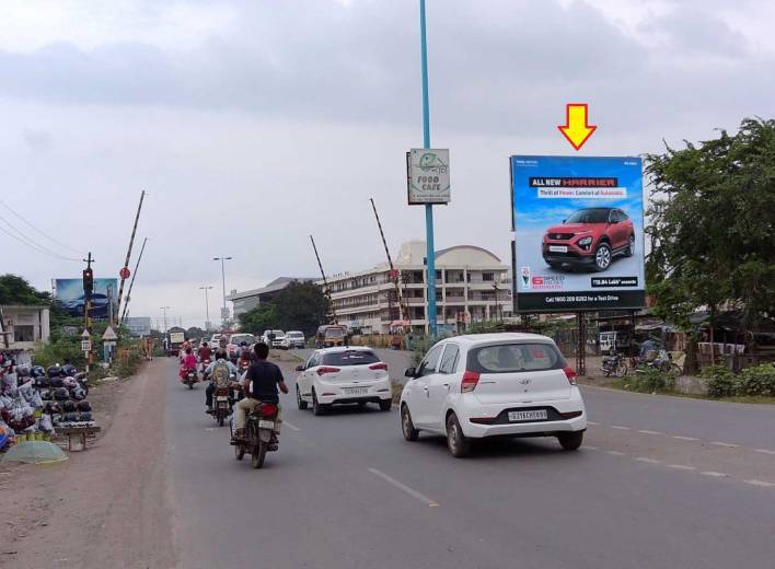 Billboard - Old Railway Crossing, Ankleshwar, Gujarat Billboard - Old Railway Crossing, Ankleshwar, Gujarat