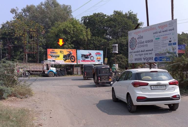 Billboard - Circuit House Circle, Jambusar, Gujarat Billboard - Circuit House Circle, Jambusar, Gujarat