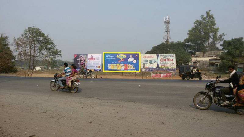 Billboard - Vyara Cross Road, Bardoli, Gujarat Billboard - Vyara Cross Road, Bardoli, Gujarat