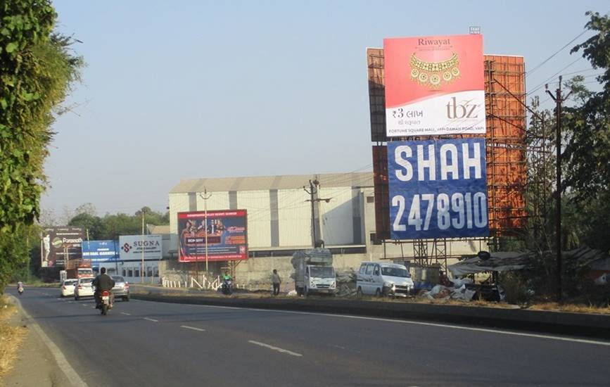 Billboard - Naroli Road, Selvassa, Gujarat Billboard - Naroli Road, Selvassa, Gujarat