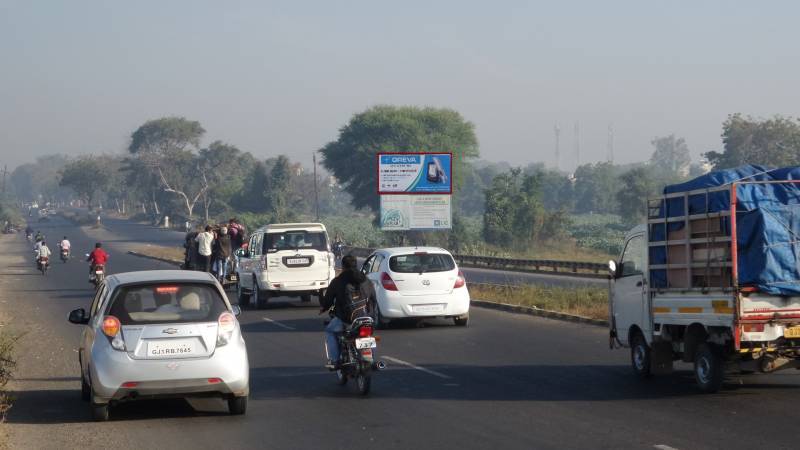 Billboard - Manjusar Bridge, Manjusar, Gujarat