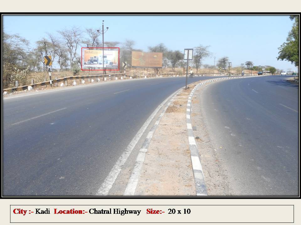Billboard - Chhatral Highway, Kadi (NG), Gujarat