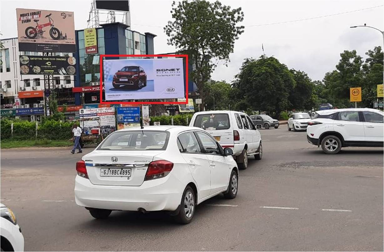 Unipole - GHA-0 INFOCITY CIRCLE, Gandhinagar, Gujarat Unipole - GHA-0 INFOCITY CIRCLE, Gandhinagar, Gujarat