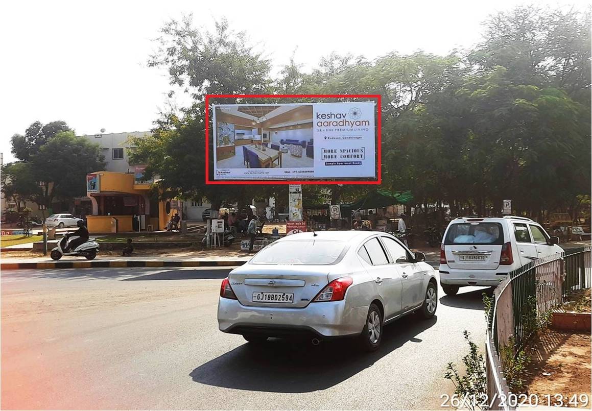 Unipole - Gha-2 Iffco Circle, Gandhinagar, Gujarat Unipole - Gha-2 Iffco Circle, Gandhinagar, Gujarat