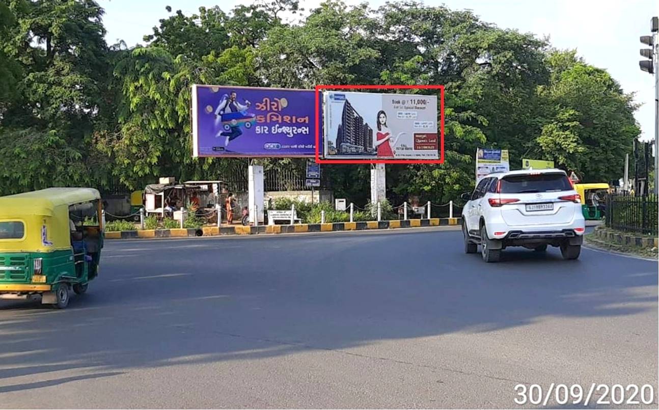 Unipole - Gha-3 Pathika Circle, Gandhinagar, Gujarat Unipole - Gha-3 Pathika Circle, Gandhinagar, Gujarat