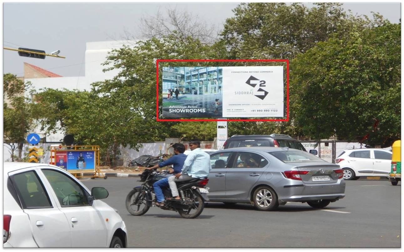 Unipole - Gha-5 Ravi Sankar Maharaj Circle, Gandhinagar, Gujarat Unipole - Gha-5 Ravi Sankar Maharaj Circle, Gandhinagar, Gujarat