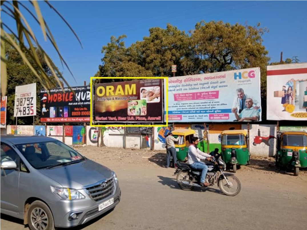 Billboard - Nagnath Chowk, Amreli, Gujarat Billboard - Nagnath Chowk, Amreli, Gujarat