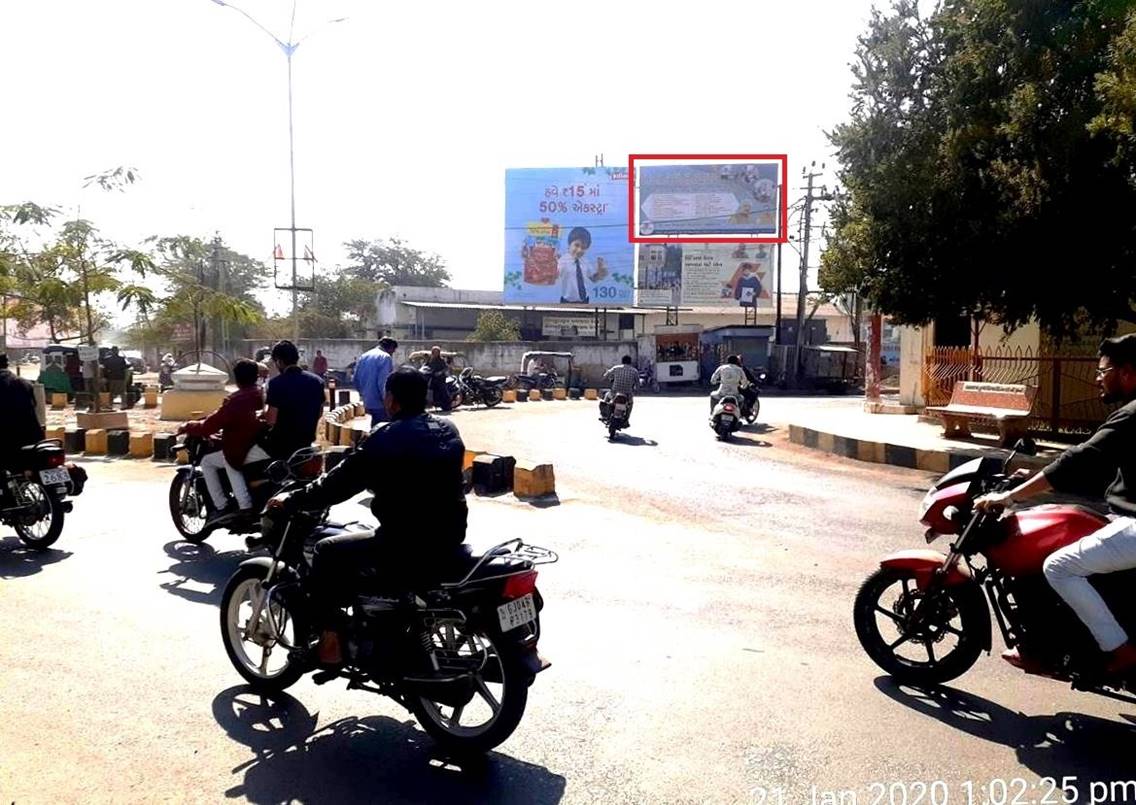 Billboard - Sanskar Madal Circle, Bhavnagar, Gujarat Billboard - Sanskar Madal Circle, Bhavnagar, Gujarat