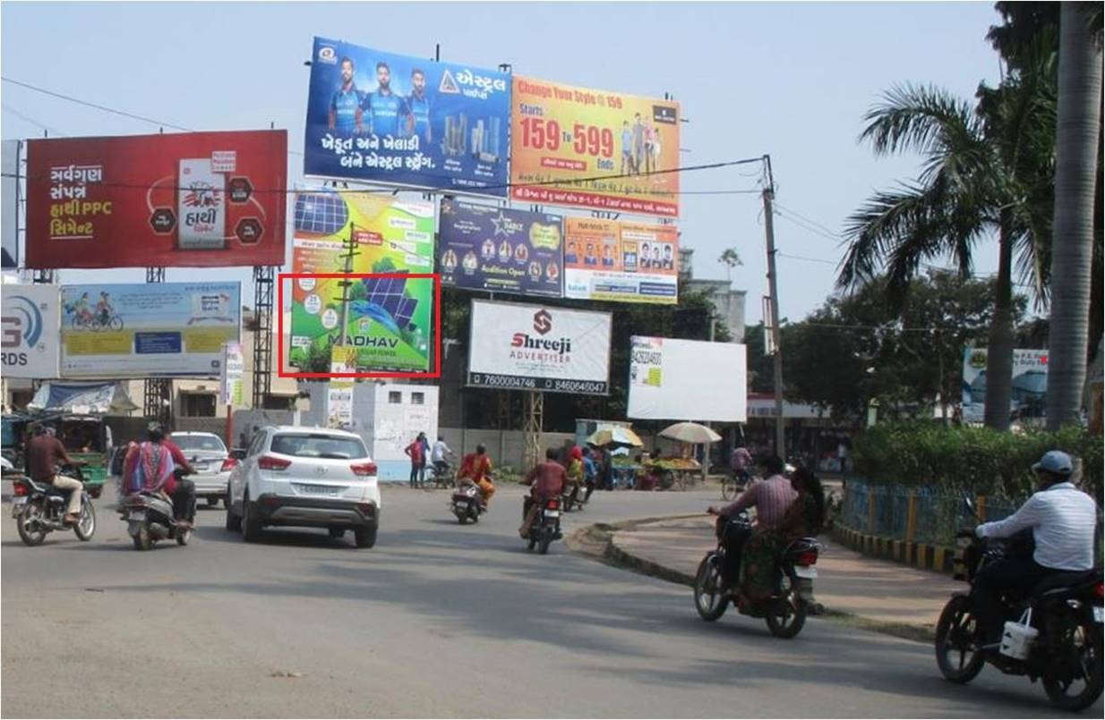 Billboard - Ghogha Circle, Bhavnagar, Gujarat Billboard - Ghogha Circle, Bhavnagar, Gujarat