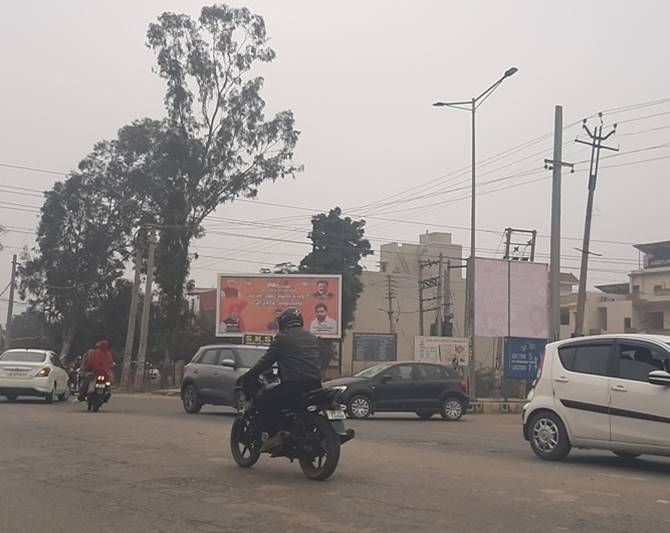Unipole -Police Line chowk, Kurukshetra, Haryana Unipole -Police Line chowk, Kurukshetra, Haryana