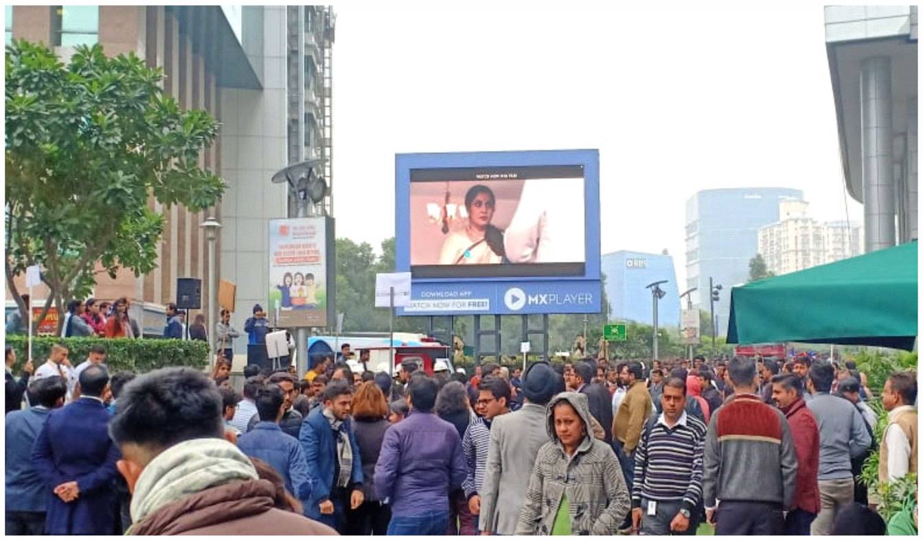 LED Wall -Cyber Hub, Gurgaon, Haryana LED Wall -Cyber Hub, Gurgaon, Haryana