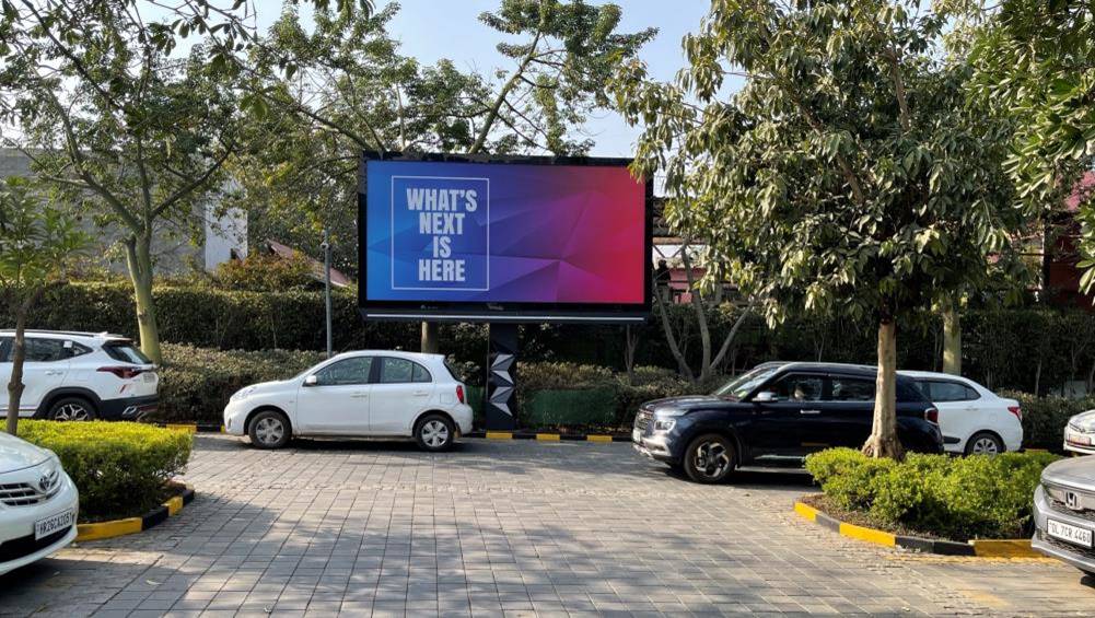 Unipole -Wine Company Parking, Gurgaon, Haryana Unipole -Wine Company Parking, Gurgaon, Haryana