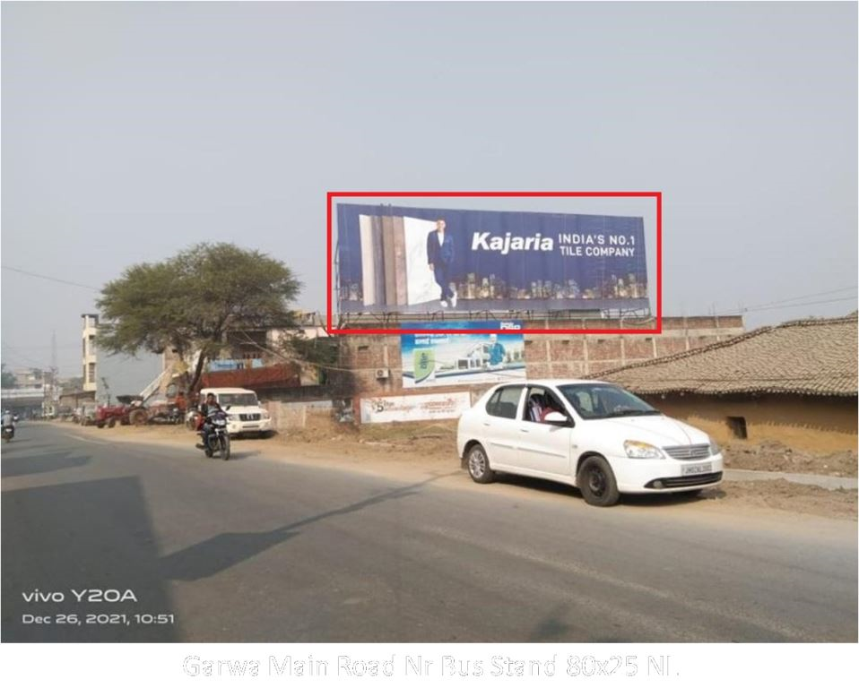 Hoarding-A, Jharkhand, Garwa Main Road Nr Bus Stand Hoarding-A, Jharkhand, Garwa Main Road Nr Bus Stand