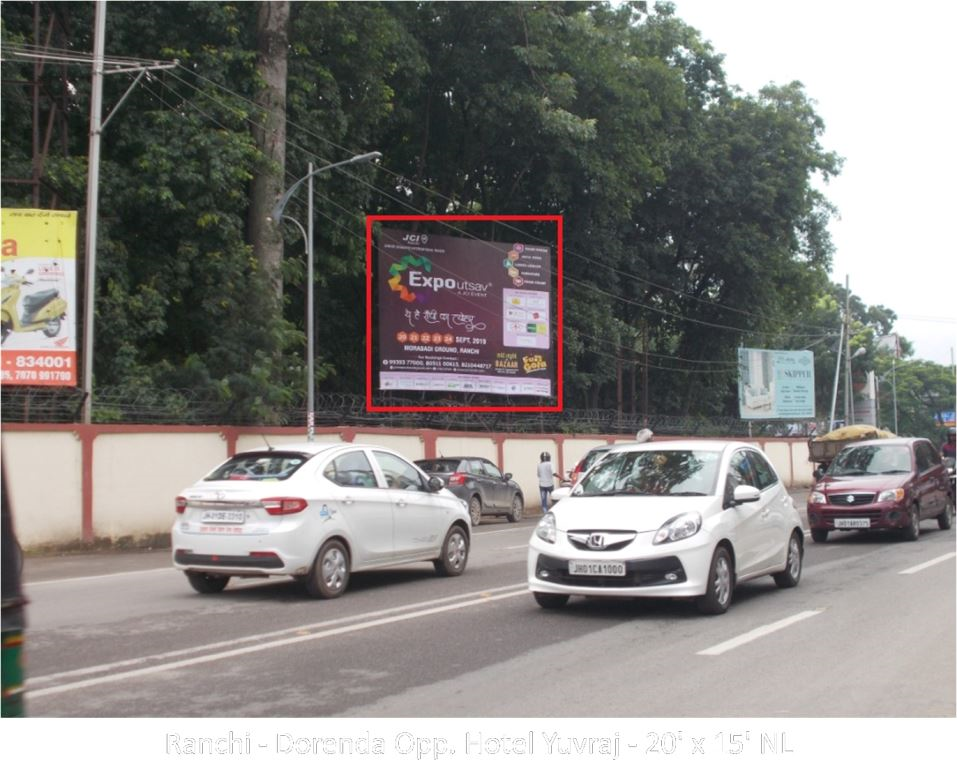 Hoarding-A, Jharkhand, Ranchi - Dorenda Opp. Hotel Yuvraj
