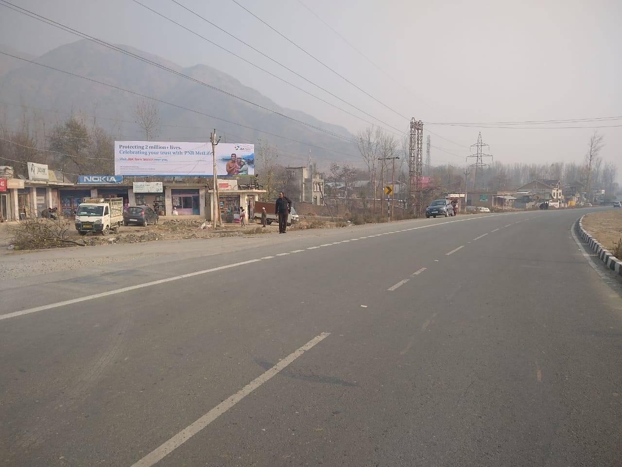 Billboard - Awantipora Facing Jammu, SOUTH KASHMIR, JAMMU AND KASHMIR Billboard - Awantipora Facing Jammu, SOUTH KASHMIR, JAMMU AND KASHMIR