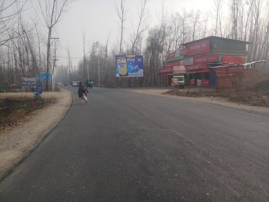 Billboard - Green tunnel NH, Jammu and Kashmir, JAMMU AND KASHMIR Billboard - Green tunnel NH, Jammu and Kashmir, JAMMU AND KASHMIR