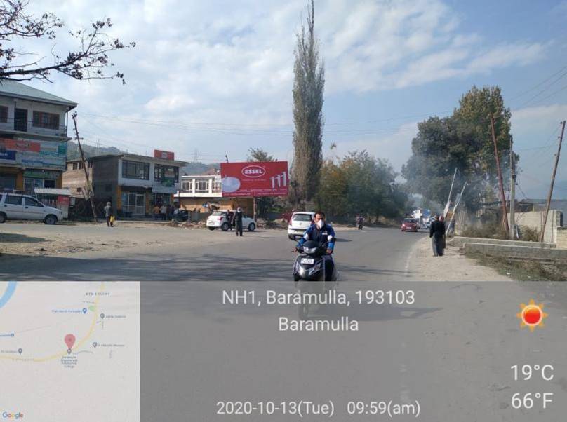 Billboard - KANSPORA BARAMULLA ENTRY, Jammu and kashmir, JAMMU AND KASHMIR Billboard - KANSPORA BARAMULLA ENTRY, Jammu and kashmir, JAMMU AND KASHMIR
