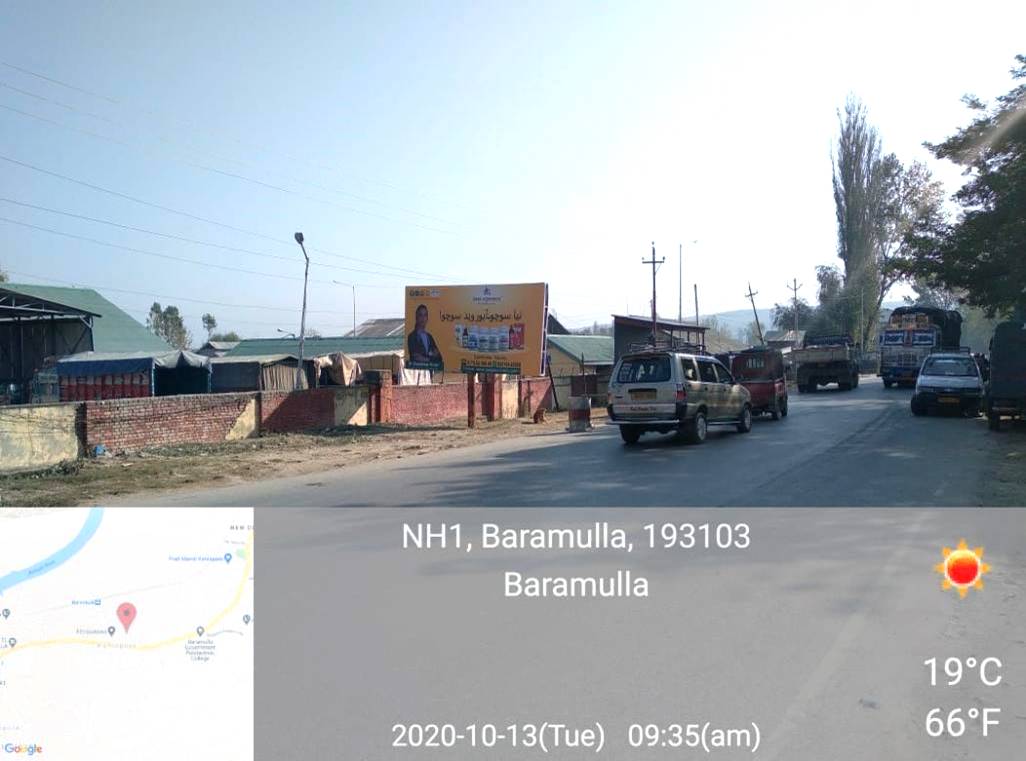 Billboard - KHAJA BAGH BARAMULLA ENTRY, Jammu and kashmir, JAMMU AND KASHMIR Billboard - KHAJA BAGH BARAMULLA ENTRY, Jammu and kashmir, JAMMU AND KASHMIR
