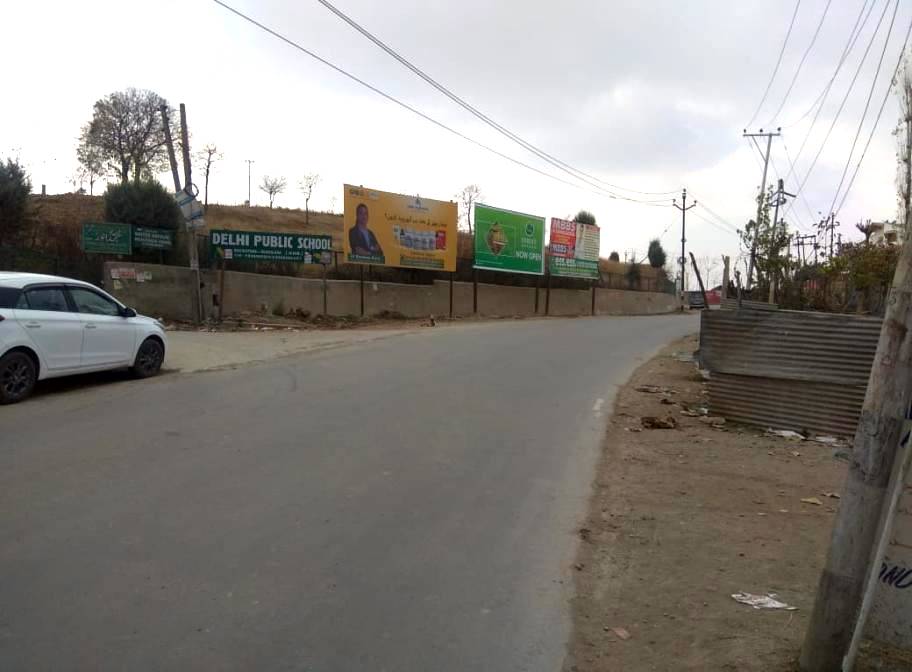 Billboard - NEAR DPS SCHOOL BADGAM ENTRY, Jammu and kashmir, JAMMU AND KASHMIR Billboard - NEAR DPS SCHOOL BADGAM ENTRY, Jammu and kashmir, JAMMU AND KASHMIR