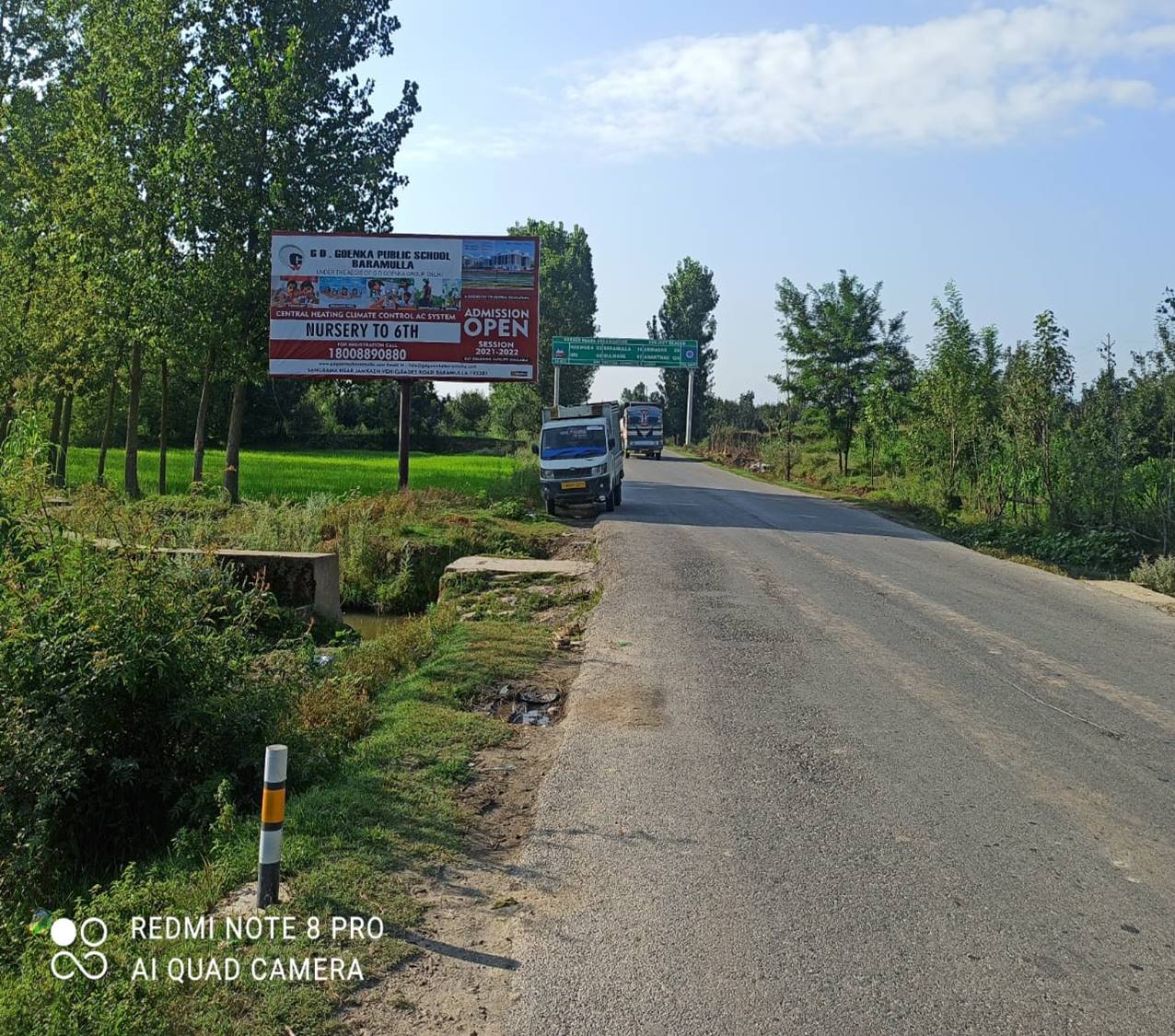 Billboard - WATERGAM, Jammu and kashmir, JAMMU AND KASHMIR Billboard - WATERGAM, Jammu and kashmir, JAMMU AND KASHMIR