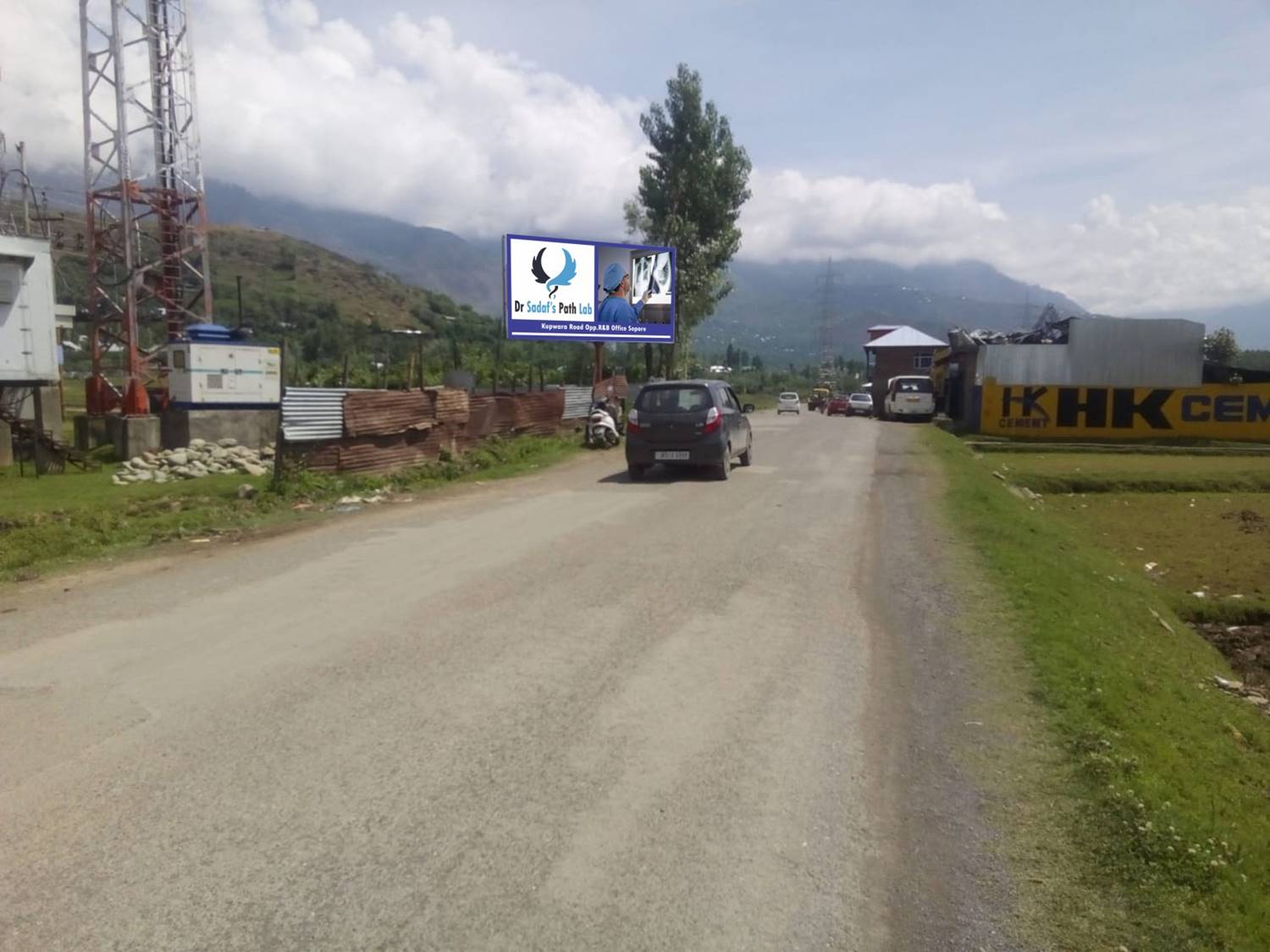 Billboard - Aloosa Bandipora Road, Jammu and kashmir, JAMMU AND KASHMIR Billboard - Aloosa Bandipora Road, Jammu and kashmir, JAMMU AND KASHMIR
