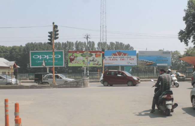 Unipole - MA ROAD SRINAGAR, SRINAGAR, JAMMU AND KASHMIR Unipole - MA ROAD SRINAGAR, SRINAGAR, JAMMU AND KASHMIR
